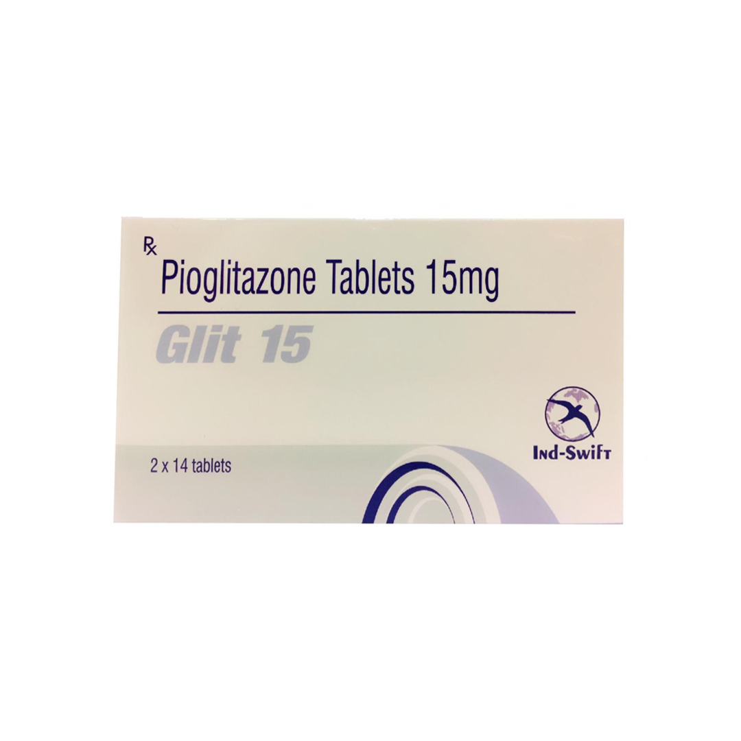 buy online GLIT 15 MG TAB 28'S 1  Qatar Doha
