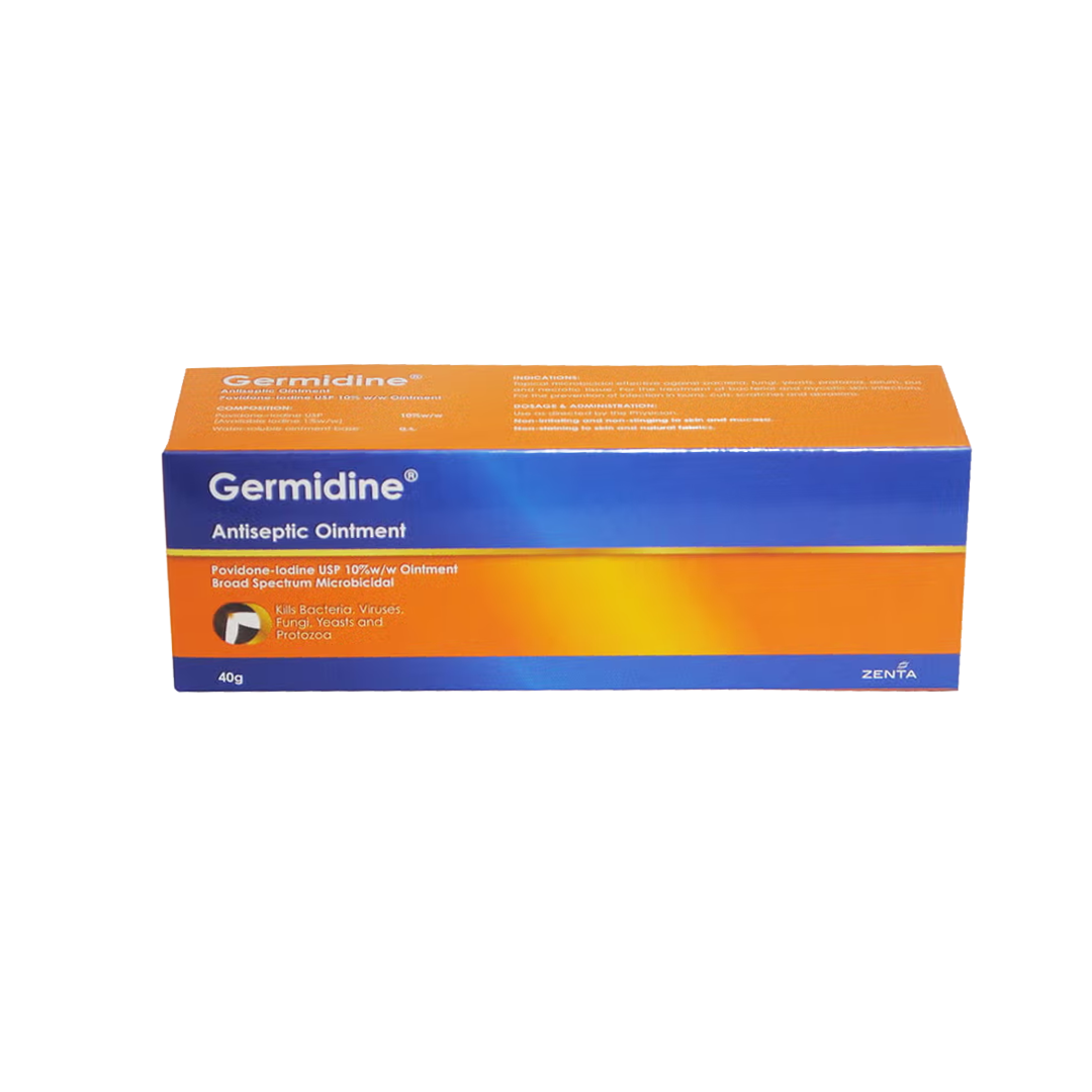 buy online Germidine Antiseptic Ointment 40 gm 1  Qatar Doha