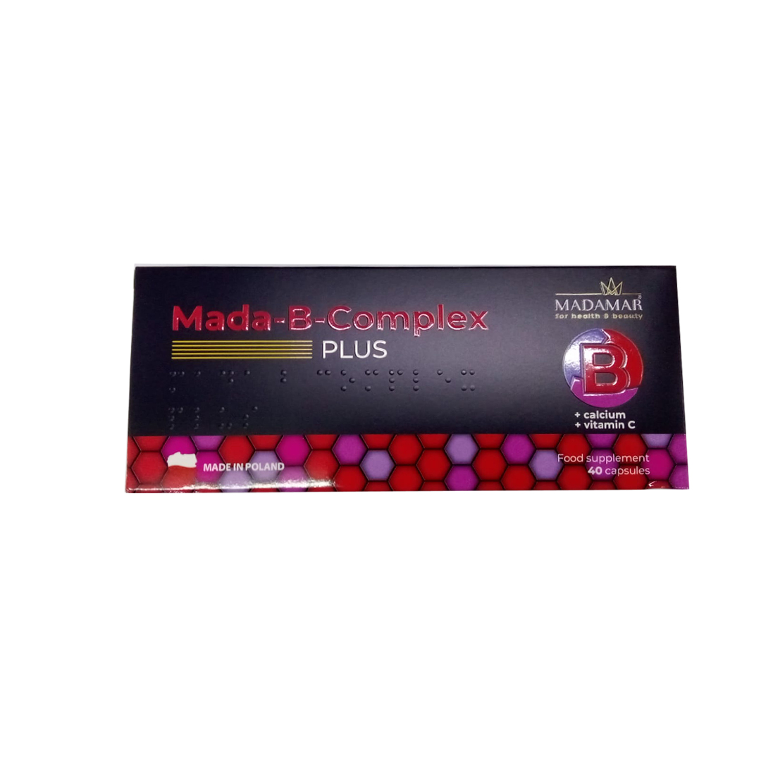 buy online MADA-B-COMPLEX plus CAPSULE 40'S 40  Qatar Doha