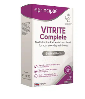 VITRITE COMPLETE multivitamin TABLETS 30's #principle product available at family pharmacy online buy now at qatar doha