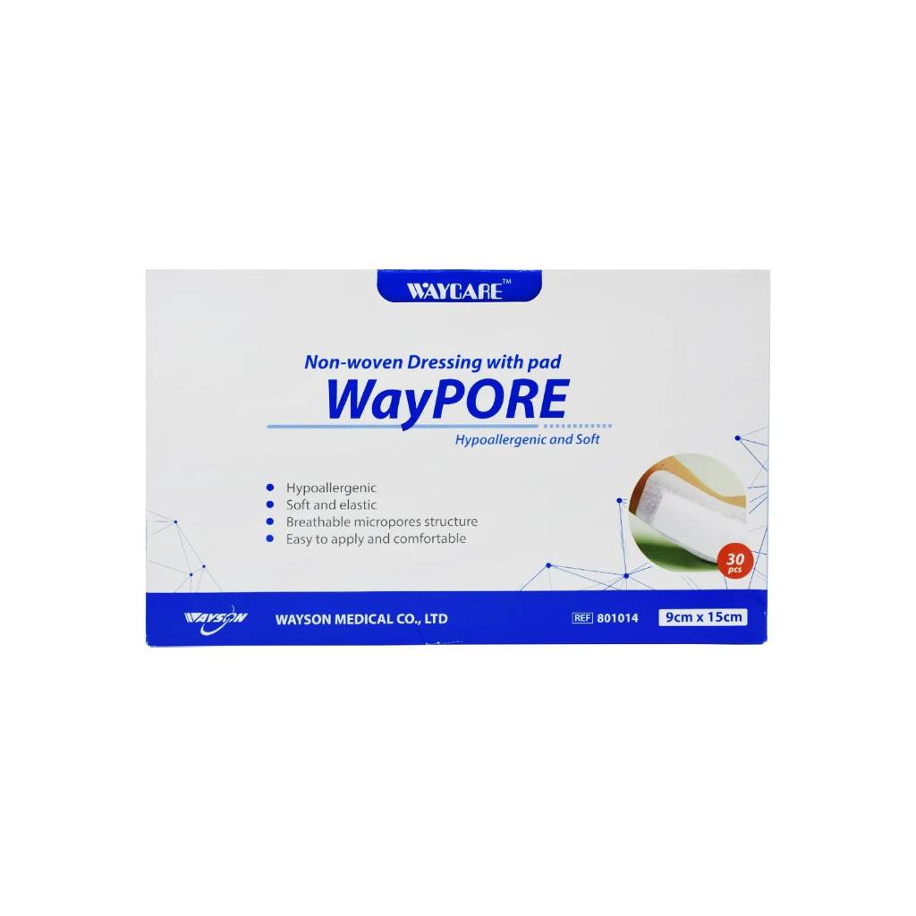 buy online Adhhersive Dressing N-Woven - Waycare 9 X 15 Cm - 801014  Qatar Doha