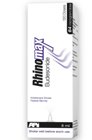 Rhinomax 64/mcg/8ml metered dose nasal spray 120 doses product available at family pharmacy online buy now at qatar doha