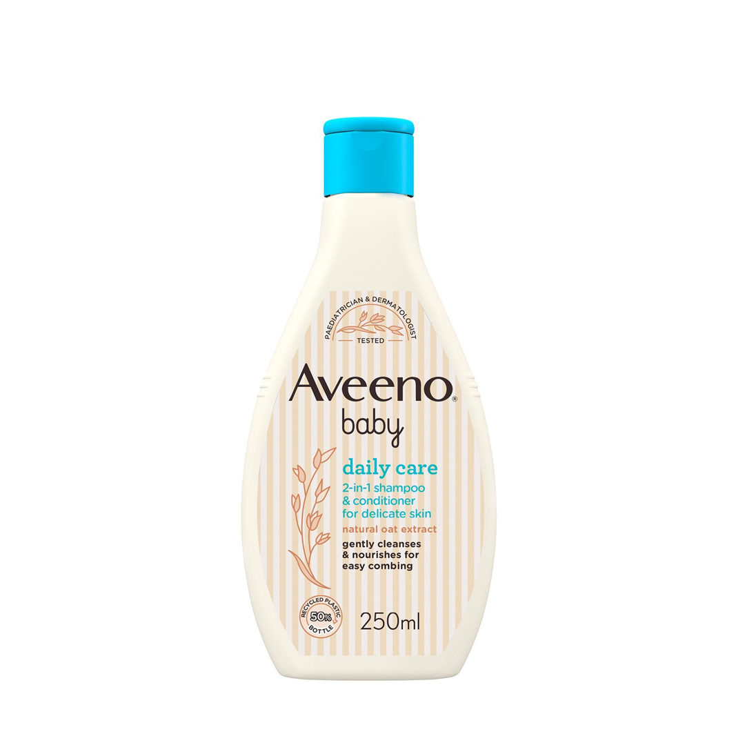 buy online Aveeno Baby DAILY CARE 2 IN 1 SHAMPOO& CONDITIONER 250ML 1  Qatar Doha