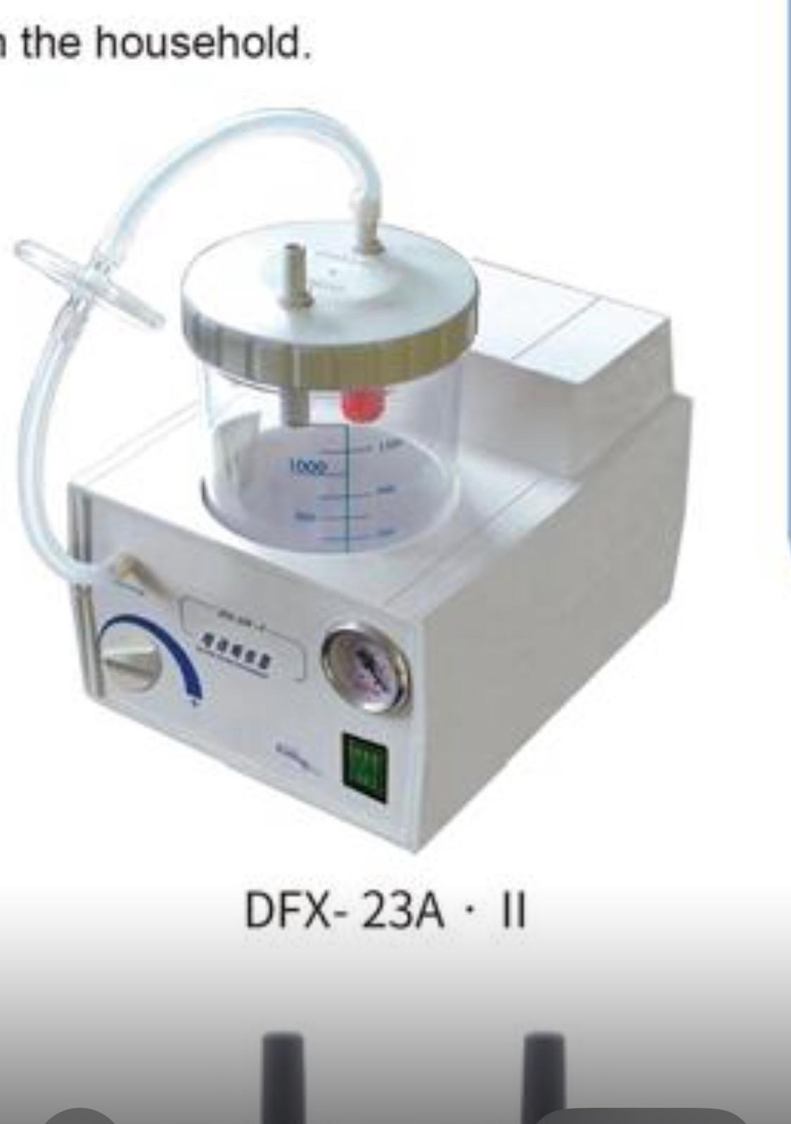 Suction Machine Electric Portable BIZE # DFX-23A product available at family pharmacy online buy now at qatar doha