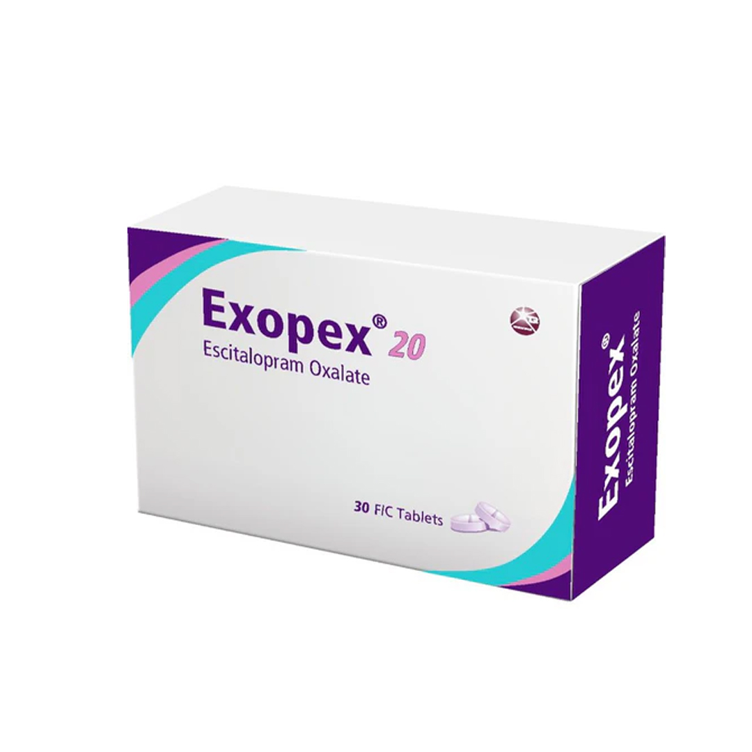 buy online Exopex 20 Mg Tablet 30'S 1  Qatar Doha