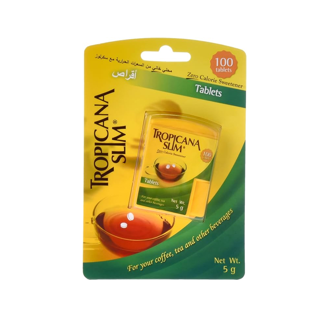 TROPICANA Slim Zero Calorie Sweetener Tablet  100 's product available at family pharmacy online buy now at qatar doha