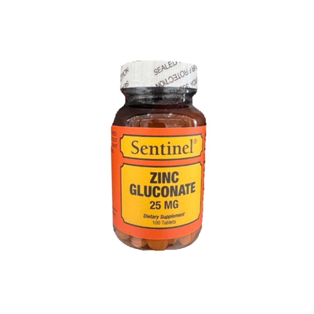 buy online Zinc Gluconate 25 mg Tablet 100's  Sentinal .  Qatar Doha