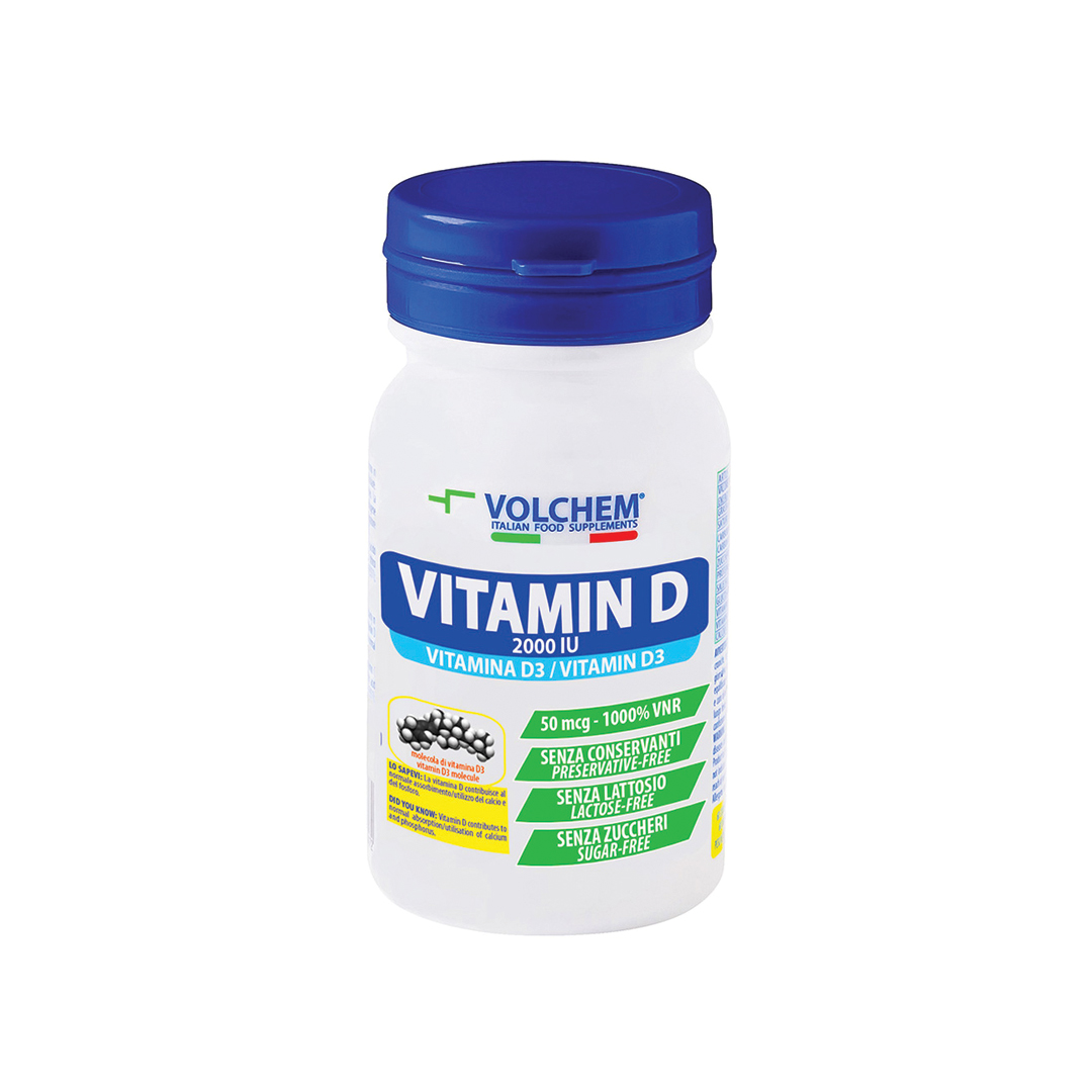 buy online Vitamin D3 2000 Iu Tablet 60'S #Volchem 60.s  Qatar Doha