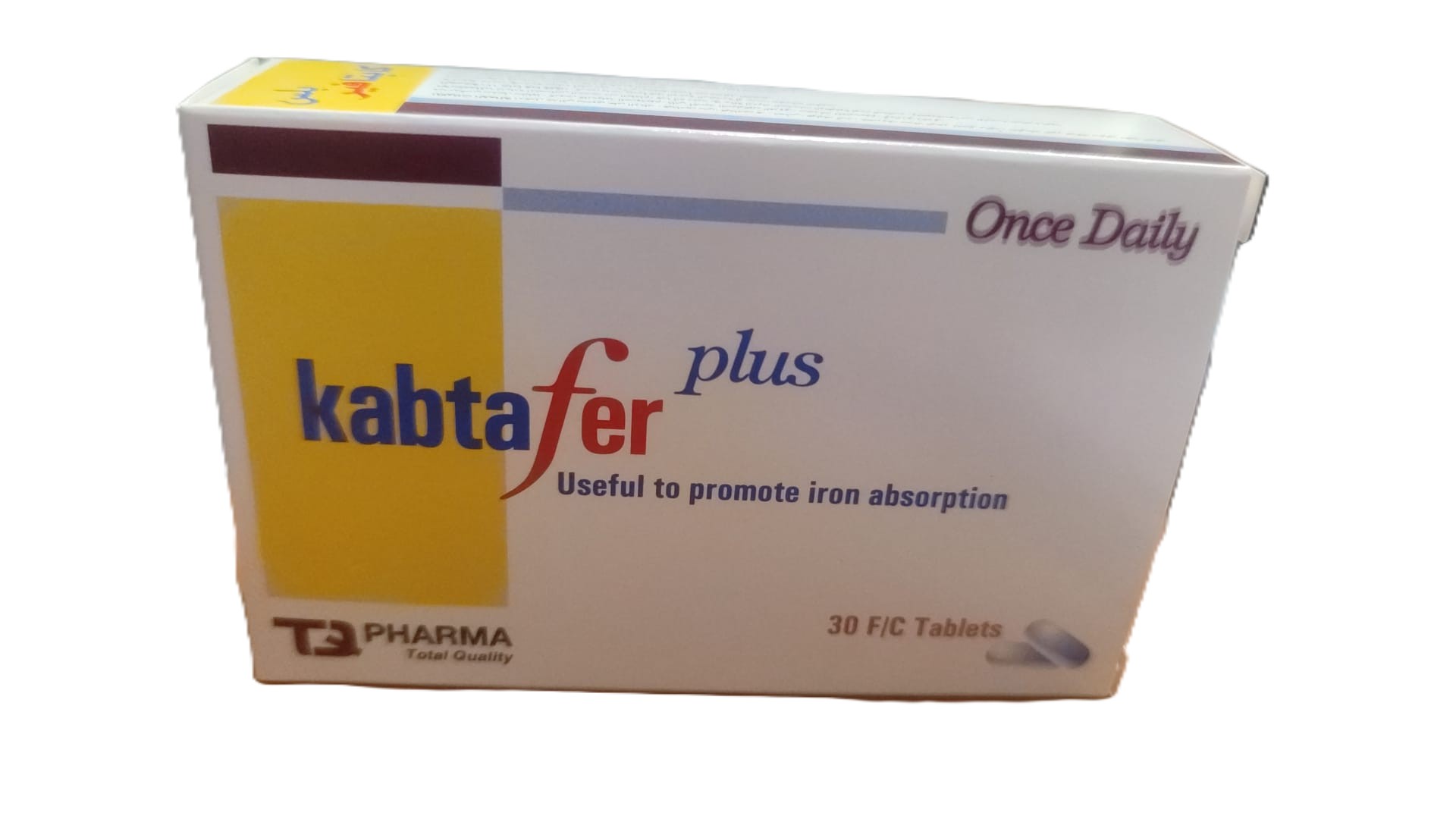 buy online Kabtafer Plus F/C Tablets 30's 1  Qatar Doha