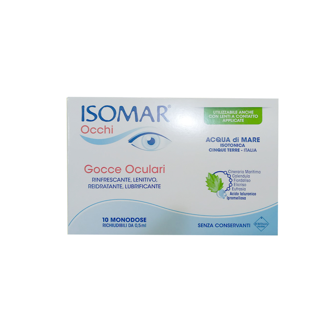 ISOMAR OCCHI Eye Drops 0.5 ml x 10 's product available at family pharmacy online buy now at qatar doha