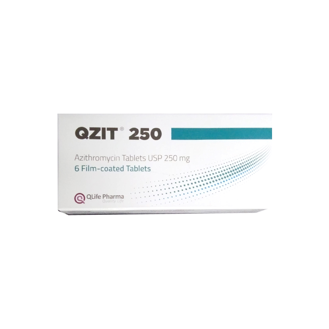 buy online Qzit 250Mg Tablets 6'S 6.s  Qatar Doha