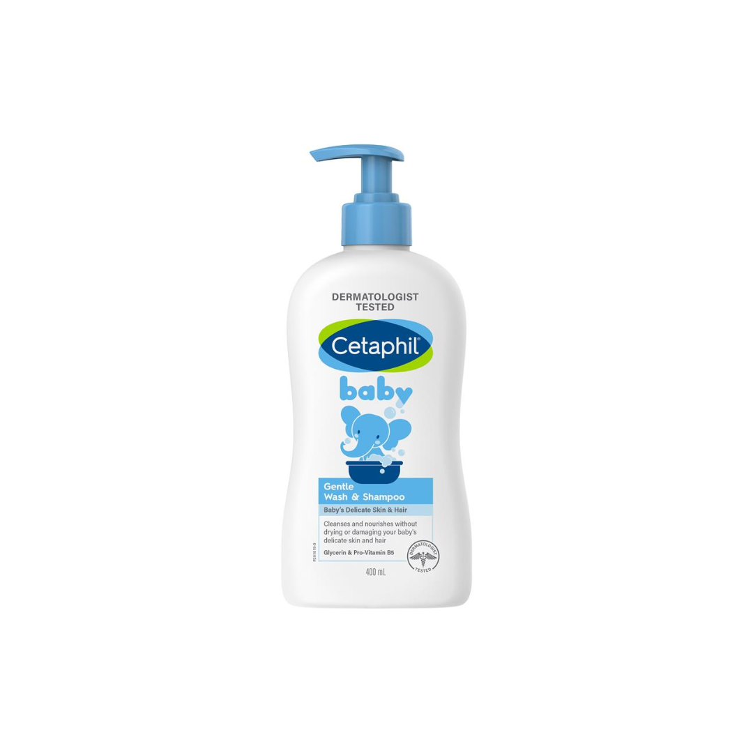 buy online Galderma Cetaphil Babygentle Wash & Shampoo (Pump) 400Ml 1  Qatar Doha