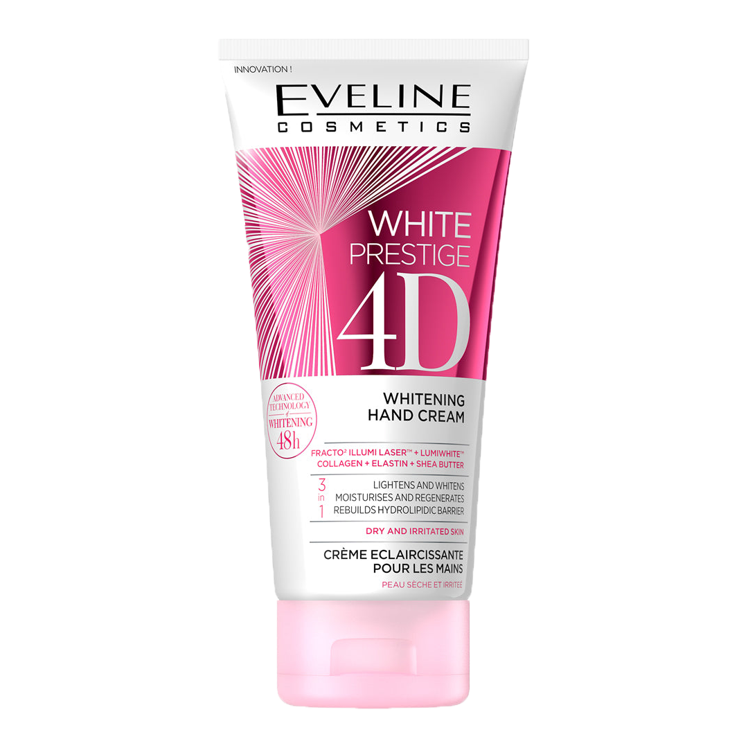 Eveline White Prestige Whitening Hand Cream 100ml Available at Online Family Pharmacy Qatar Doha
