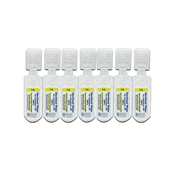 buy online Water For Injection 10 ml 50's Qatar Pharma -  Qatar Doha
