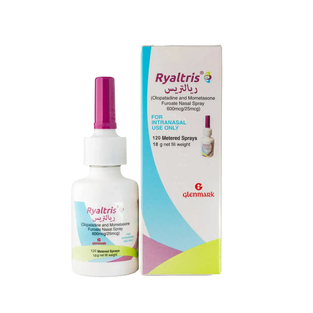 Ryaltris (600mcg/25mcg) Nasal Spray- 120 Doses product available at family pharmacy online buy now at qatar doha