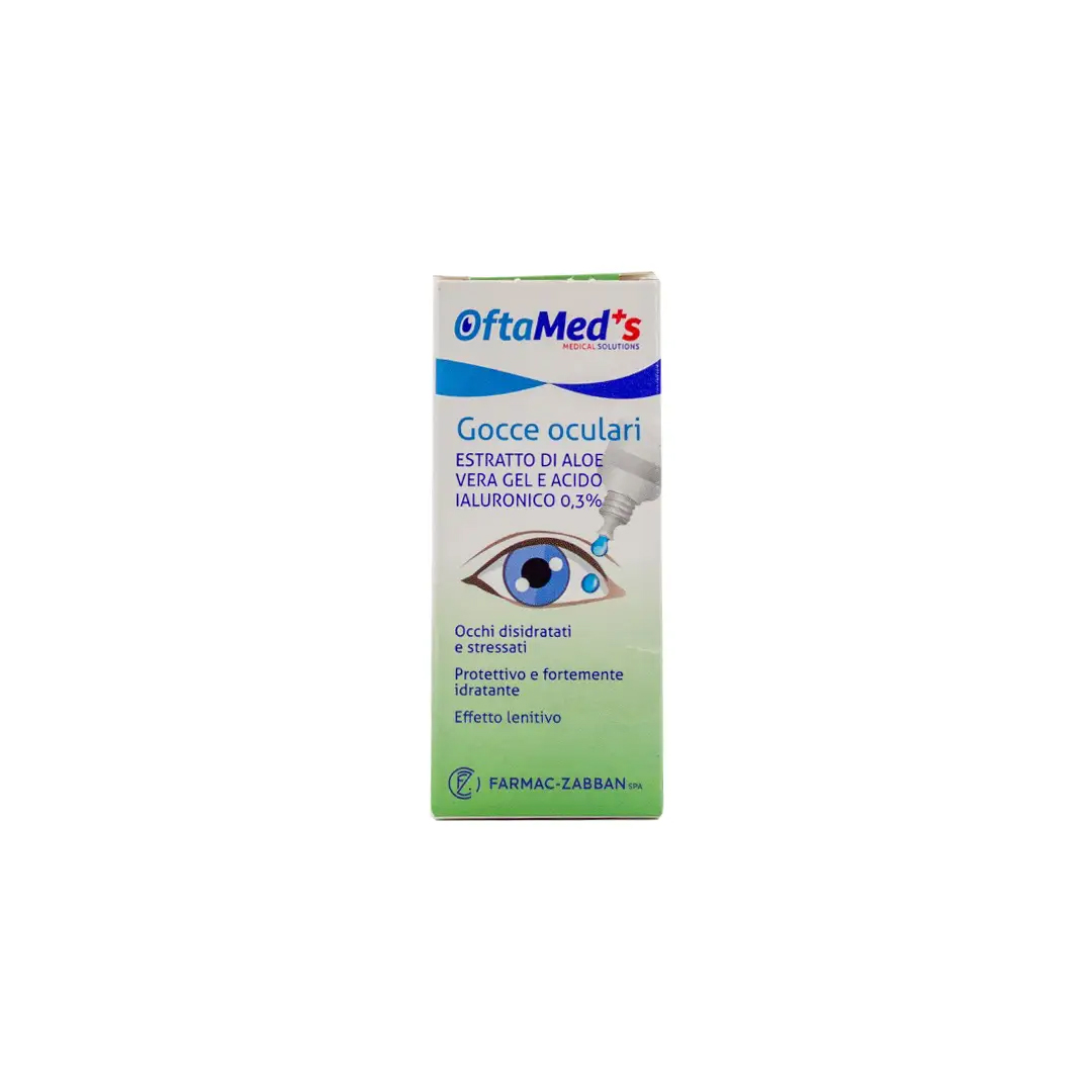 buy online Oftamed's aloe vera Eye Drops 10ml 1  Qatar Doha