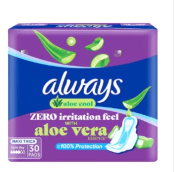 buy online Always LW Maxi THick ALOE COOL 30'S 1  Qatar Doha