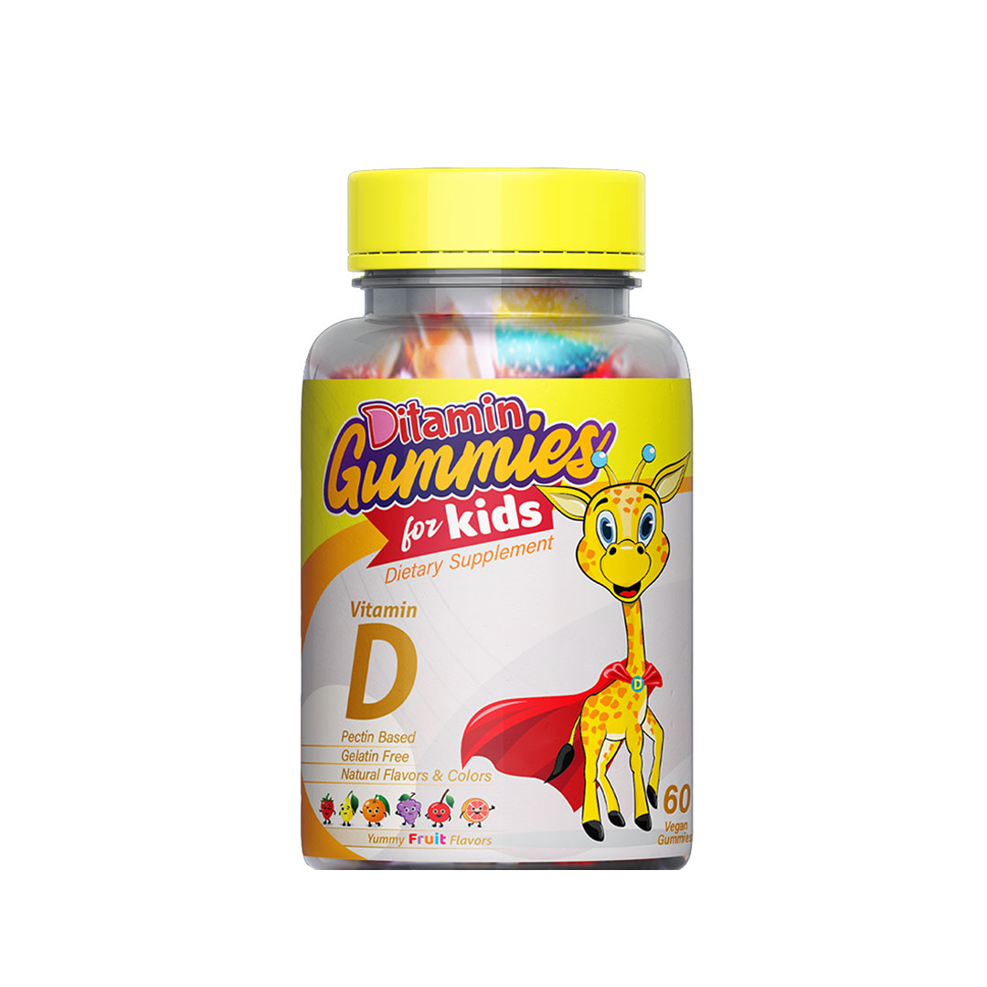 Ditamin Vitamin D (Kids) Gummies- 60&#039;S Available at Online Family Pharmacy Qatar Doha