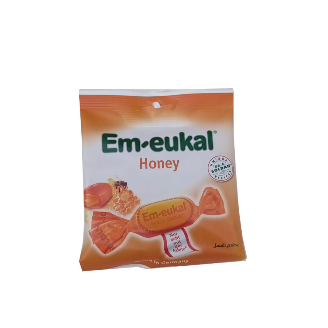 Em-eukal Lemon Sugar Free Lozenges- 50gm product available at family pharmacy online buy now at qatar doha