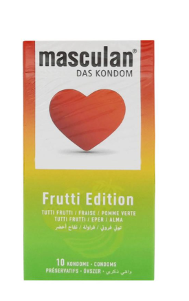 buy online masculan FRUTTI EDITION condoms 3's 1  Qatar Doha