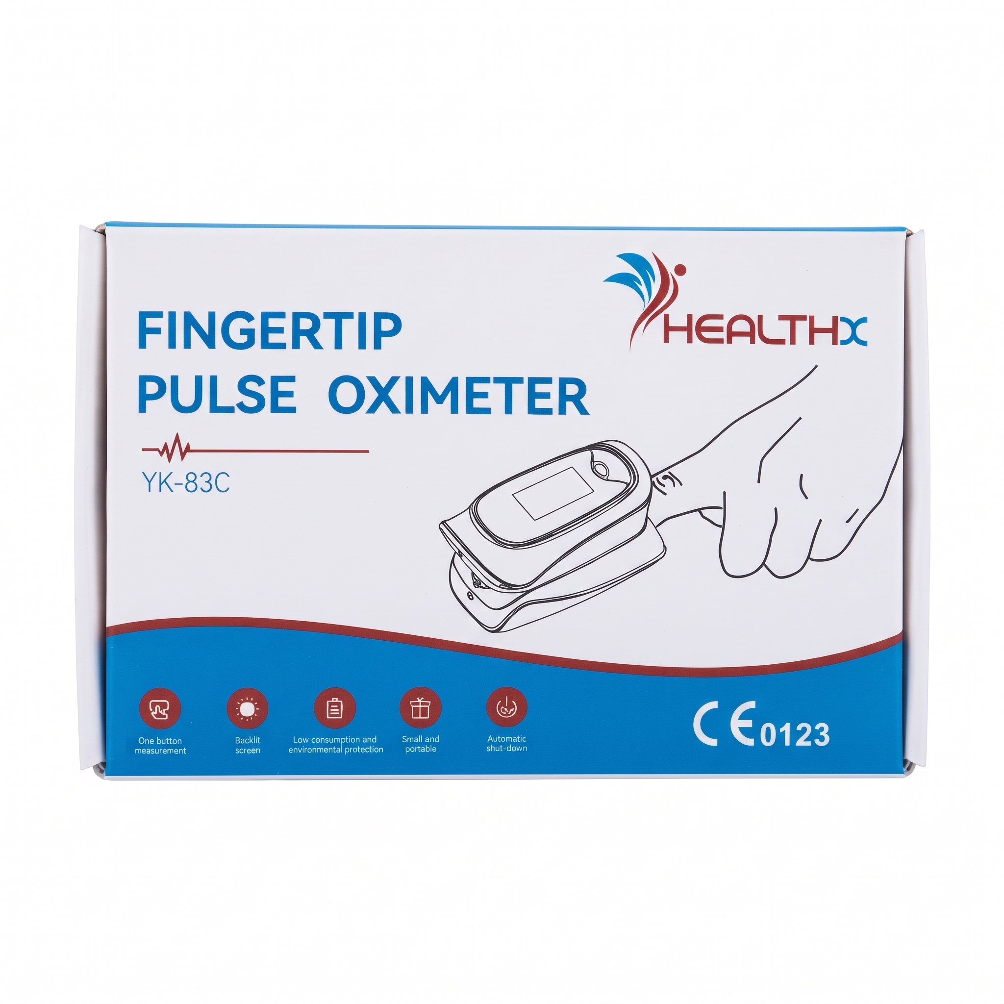 buy online Oximeter Pulse Fingertip Trustlab # YK-83C HealthX 1  Qatar Doha
