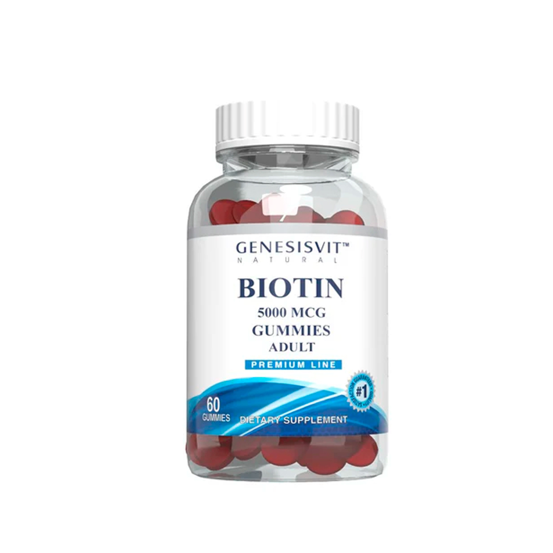 buy online Biotin 5000 Mcg Adult Gummies 60' S-Genesisvit 1  Qatar Doha