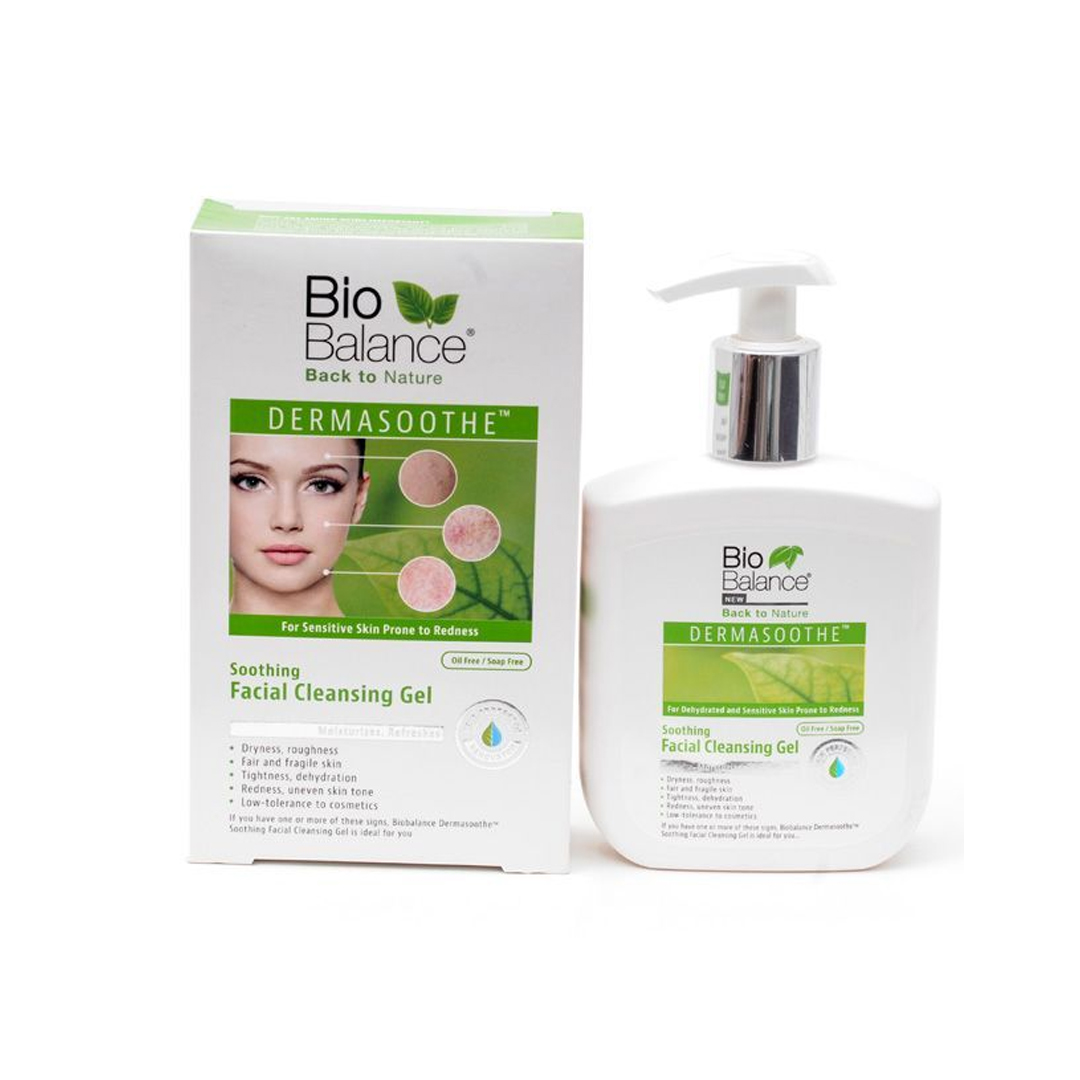 Biobalance Dermasoothe Soothing Facial Cleansing Gel-250ml product available at family pharmacy online buy now at qatar doha