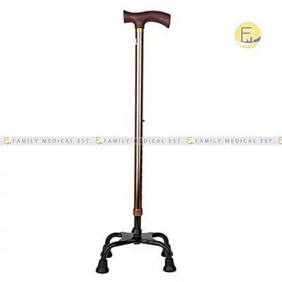 shop now Crutches Walking Stick - 4Leg - Prime  Available at Online  Pharmacy Qatar Doha