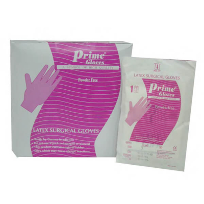 shop now Gloves Latex Surgical Sterile - Powder Free - Prime  Available at Online  Pharmacy Qatar Doha