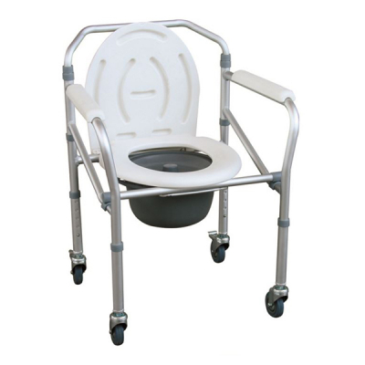 shop now Commode Chair With Wheels - Lrd  Available at Online  Pharmacy Qatar Doha