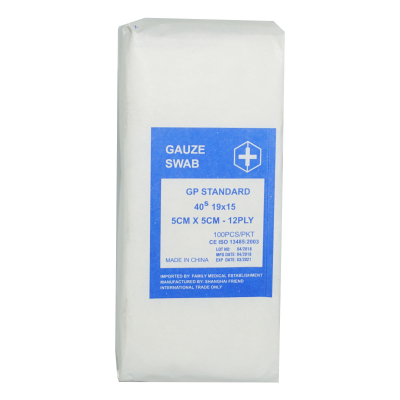 shop now Gauze Swab 12 Play - Unfolded - Lrd  Available at Online  Pharmacy Qatar Doha