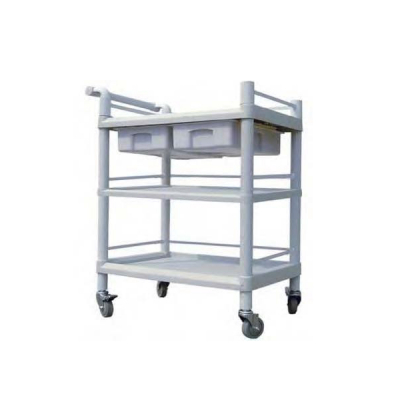 shop now Trolley 3-Shelf 2-Drow Plastic - Lrd  Available at Online  Pharmacy Qatar Doha