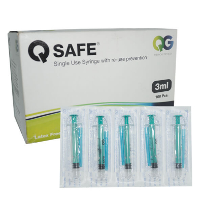 shop now Syringe - With Needle - Q-Safe - Q-Jet  Available at Online  Pharmacy Qatar Doha