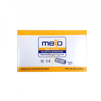shop now Mexo Elastic Bandage (10 Cm X 4.5 M)-Trustlab  Available at Online  Pharmacy Qatar Doha