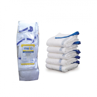 shop now Mexo Lap Sponge 30 X30 Cm With X-Ray(N/Sterile)12 Ply 50'S-Trustlab  Available at Online  Pharmacy Qatar Doha
