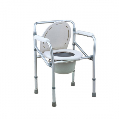 shop now Chair: Commode Steel 18 Inch/46Cm #Ca616 - Soft  Available at Online  Pharmacy Qatar Doha