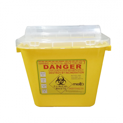 shop now Sharp Container Yellow-Mexo  Available at Online  Pharmacy Qatar Doha