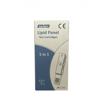 shop now LIPID PANEL TEST CATRIDGEs 10's BFC-101-sejoy  Available at Online  Pharmacy Qatar Doha